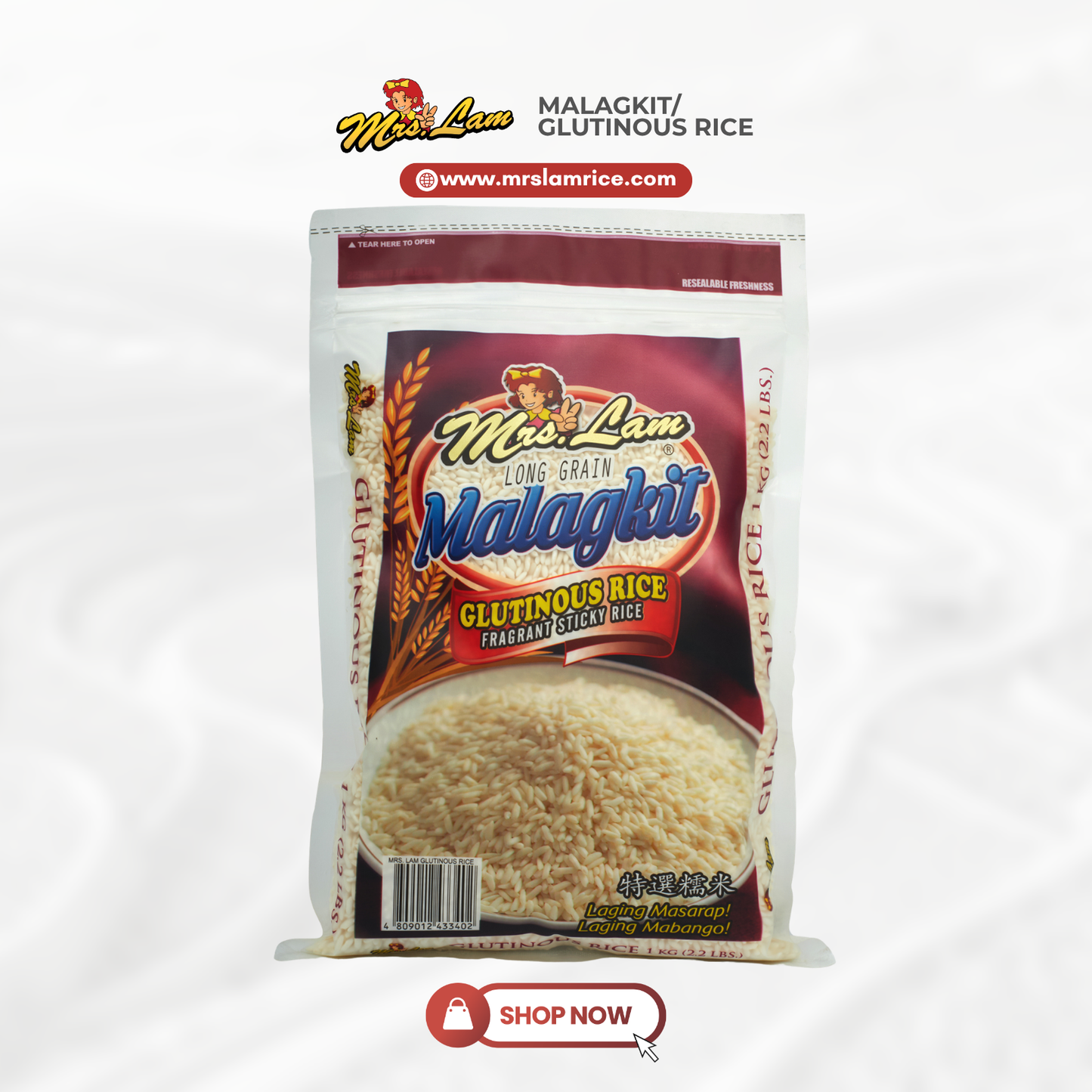 Mrs.Lam Malagkit / Glutinous Rice