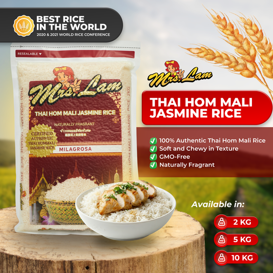Mrs.Lam Thai Hom mali Jasmine Rice